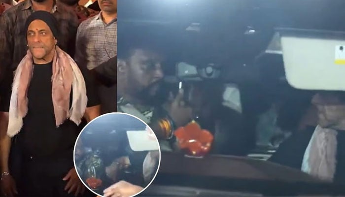 سلمان خان کی گاڑی مداح کے پیر پر چڑھ گئی، اداکار ڈرائیور پر برہم