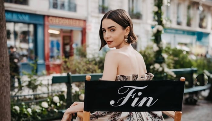 Lily Collins bids ‘au revoir’ to Emily Cooper as ‘Emily in Paris’ wraps final season filming