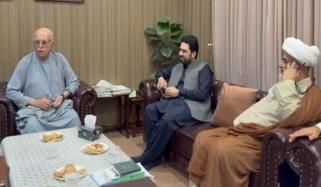 وزیراعلیٰ خیبر پختونخوا سہیل آفریدی کی اچکزئی اور ناصر عباس سے ملاقات