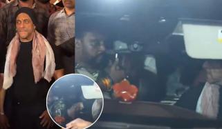 سلمان خان کی گاڑی مداح کے پیر پر چڑھ گئی، اداکار ڈرائیور پر برہم