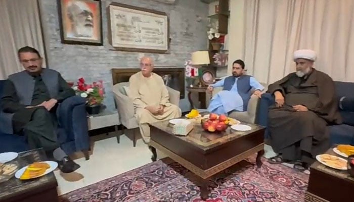 سہیل آفریدی کی 27 ستمبر کی کال پر محمود اچکزئی، راجا ناصر عباس سے مشاورت
