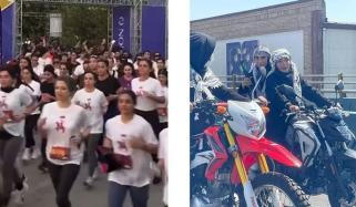 ایران، بیک وقت خواتین کے 2 مارچز توجہ کا مرکز بن گئے