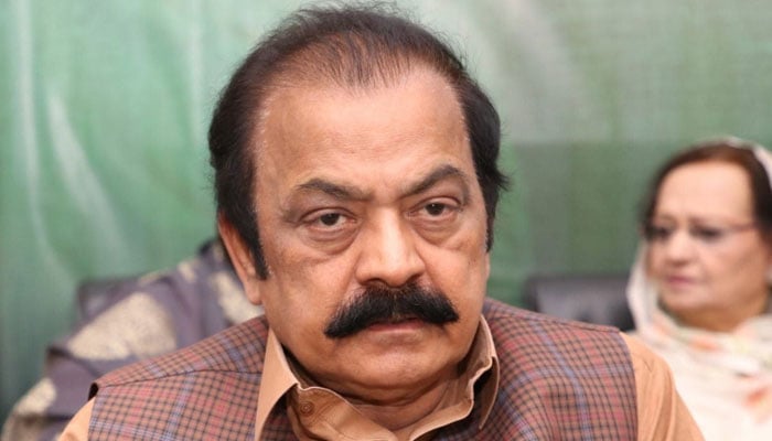کوئی شک نہیں مہنگائی نے ہر شہری کی زندگی کو مشکل بنایا ہے: رانا ثناء اللّٰہ - فائل فوٹو