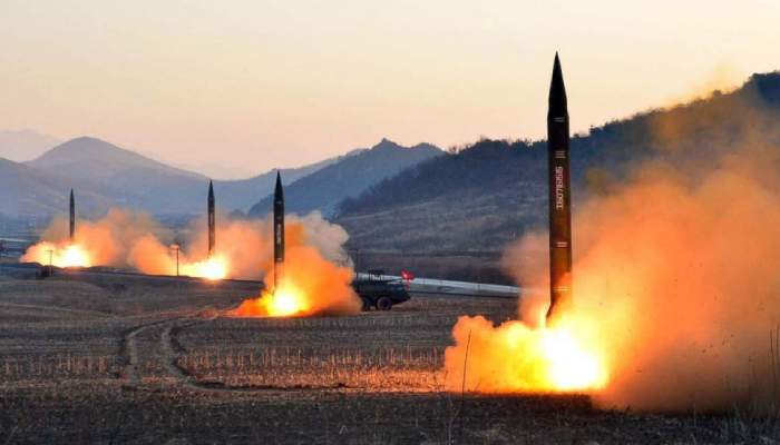 North Korea test-launches ballistic missiles toward East Sea