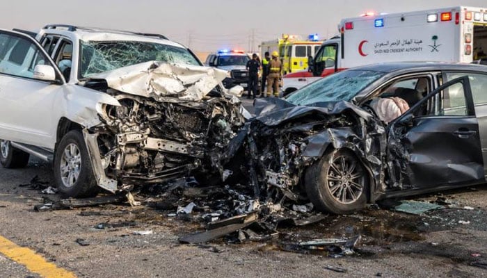 سعودی عرب: ٹریفک حادثے میں 9 افراد جاں بحق