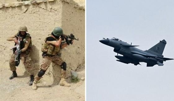 پاک افغان سرحدی علاقے و خیبرپختونخوا میں سیکیورٹی فورسز کی کارروائیاں، فتنہ الخوارج کے 37 دہشتگرد ہلاک
