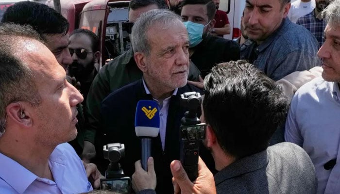 ایرانی صدر مسعود پزشکیان— فائل فوٹو