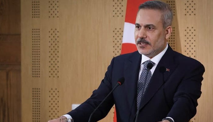 ترک وزیرِ خارجہ حاقان فیدان — فائل فوٹو