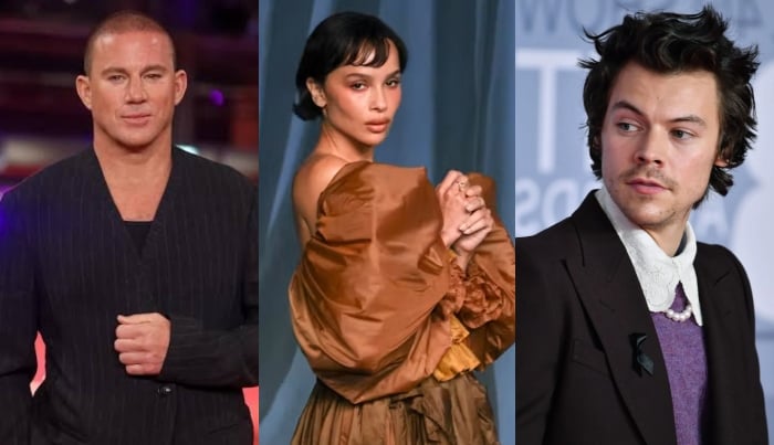 Channing Tatum reacts to viral theory hes targeting Harry Styles, Zoë Kravitz online