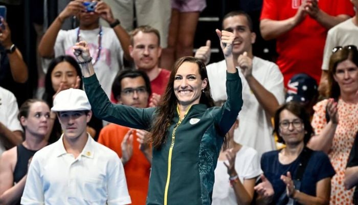 South Africa’s Olympic swimming legend returns for new 50m event