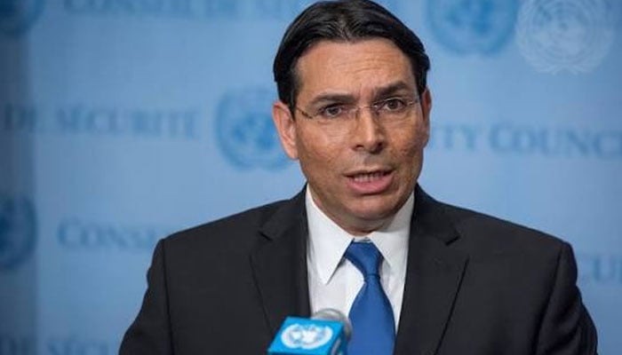 اقوامِ متحدہ میں اسرائیلی سفیر ڈینی ڈینون—فائل فوٹو