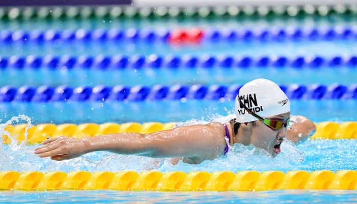 Swimming prodigy Yu Zidi completes historic triple gold at Asian Games