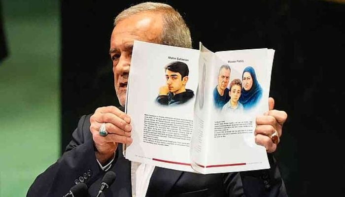 Iran President slams US and Israel in defiant UN speech