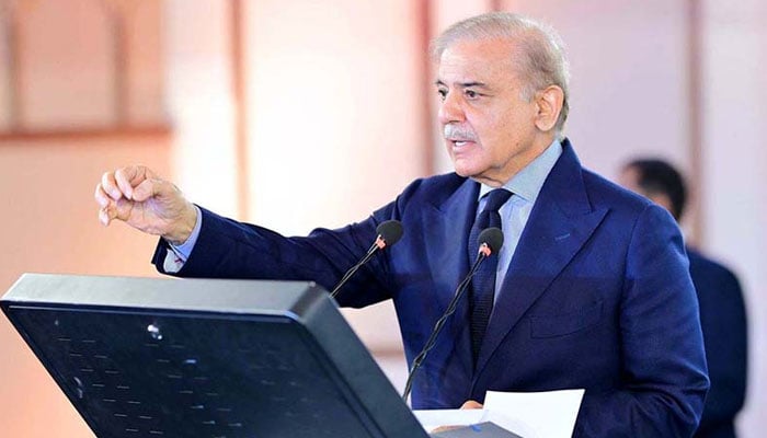 وزیرِ اعظم شہباز شریف—فائل فوٹو