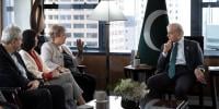 وزیراعظم سے منیجنگ ڈائریکٹر آئی ایم ایف کی ملاقات