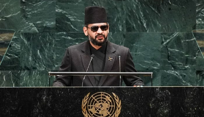 نیپالی وزیراعظم بلیندرا شاہ — فائل فوٹو