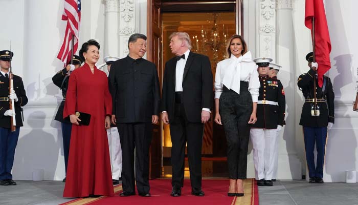 Trump, Xi toast to friendship at White House state dinner after landmark meeting