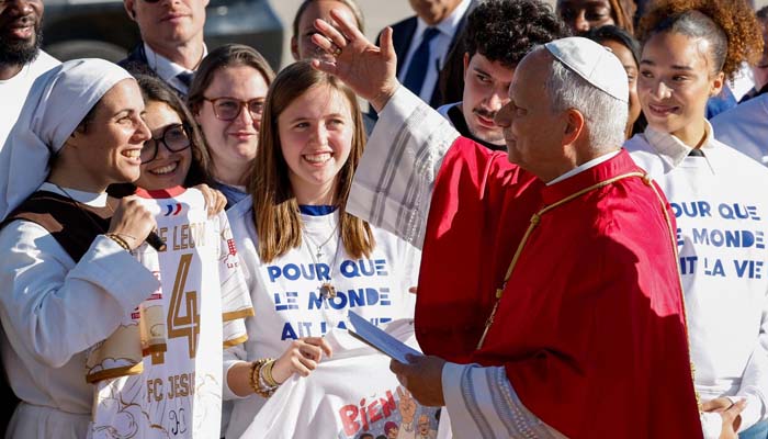 Pope Leo XIV arrives in France for first papal visit in 18 years