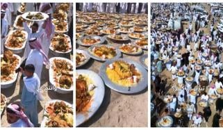 عراق میں قبائلی سردار کے بیٹوں کی شاہانہ شادی، سیکڑوں بھیڑ، بکریاں اور اونٹ ذبح کیے گئے 