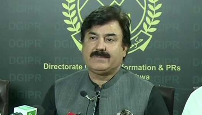 پی ٹی آئی کے پی کے سیکریٹری اطلاعات شوکت یوسفزئی—فائل فوٹو