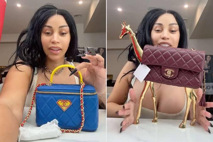 Cardi B’s jaw-dropping handbag haul: A look inside her rare designer collection