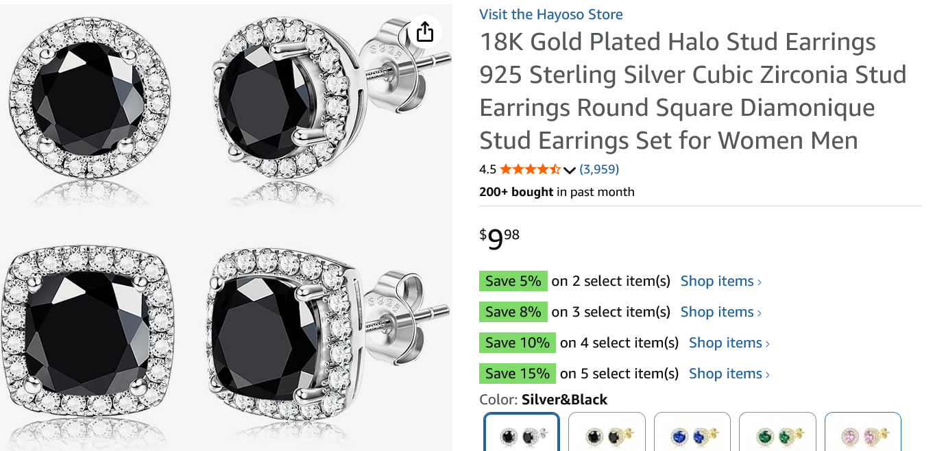 Stud Earrings