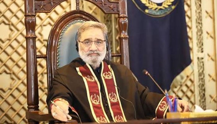 رکن کی گرفتاری کیلئے اسپیکر کی پیشگی اجازت نئی ایجاد نہیں: اسپیکر بابرسلیم سواتی