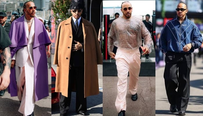 Lewis Hamiltons fashion evolution: F1 drivers standout looks of 2026