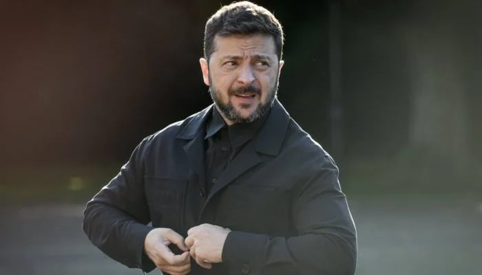 یوکرینی صدر زیلنسکی---فائل فوٹو