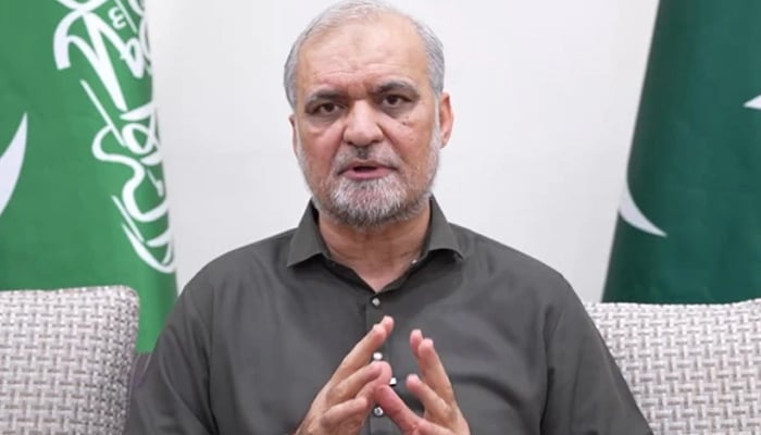 امیرِ جماعتِ اسلامی حافظ نعیم الرحمٰن---فائل فوٹو