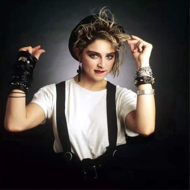Madonnas 1982 photo shoot by Deborah Feingold