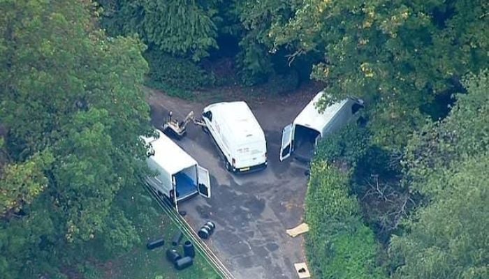 Why did these fake fuel vans have an Iranian phone number outside a US bomber base?