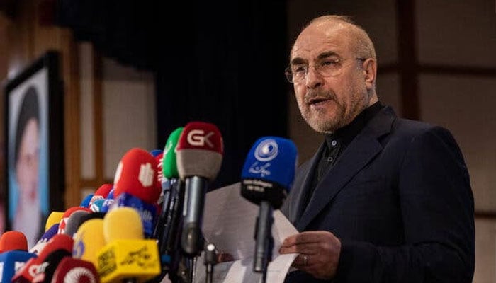 ایرانی پارلیمانی اسپیکر باقر قالیباف — فائل فوٹو