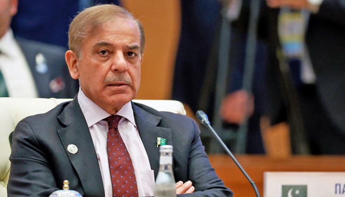 وزیرِ اعظم شہباز شریف—فائل فوٹو