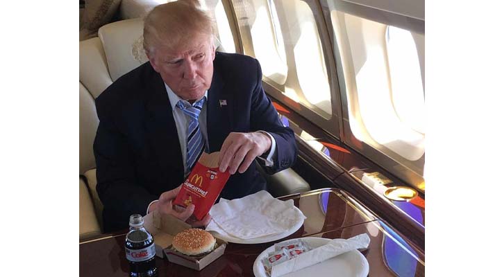 Inside Donald Trump’s shocking diet: From McDonald’s to diet Coke cans