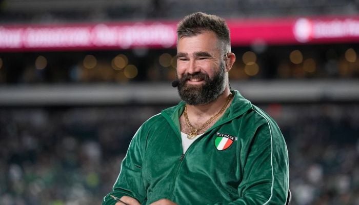 Jason Kelce apologizes on-air for breaking ESPN broadcasting rule