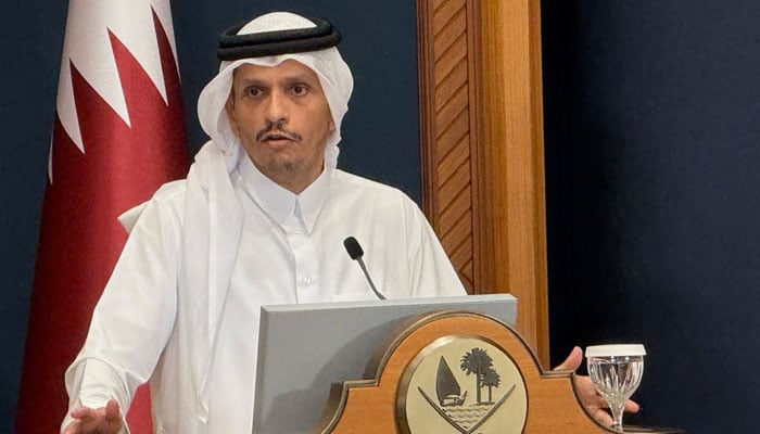 قطری وزیراعظم کی اسرائیلی وزیراعظم پر تنقید