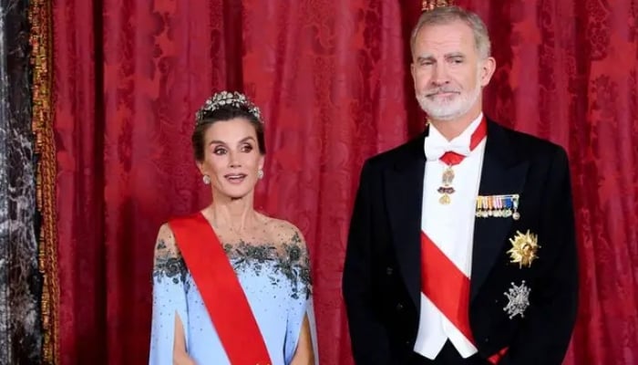 Queen Letizia goes full Disney princess for glamorous Spanish state visit: See her look