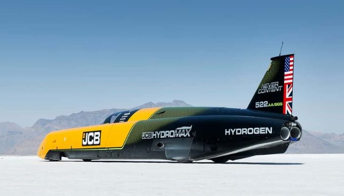 Fastest man alive sets 406 mph hydrogen land speed record