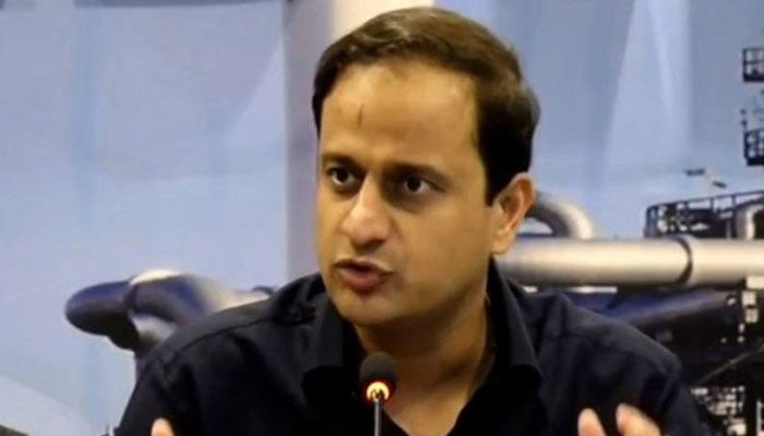 میئر کراچی مرتضیٰ وہاب کا شہر میں جاری ترقیاتی کاموں کا معائنہ