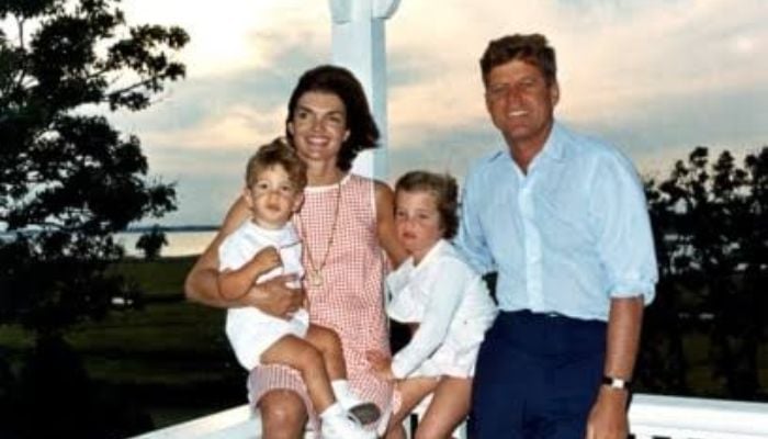 John F. Kennedy appears confident and relaxed