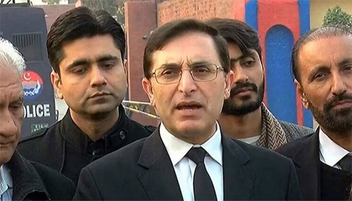 بیرسٹر گوہر : فائل فوٹو