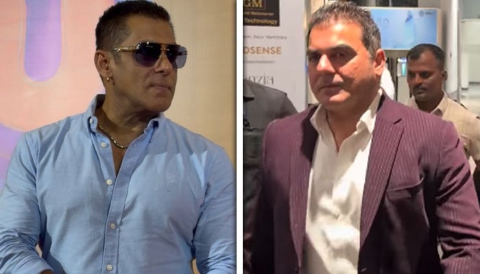 ارباز خان کا سلمان خان سے متعلق سوال پر اظہار ناگواری، واک آؤٹ کرگئے