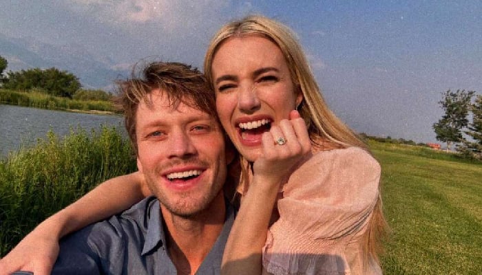 Emma Roberts and Cody John