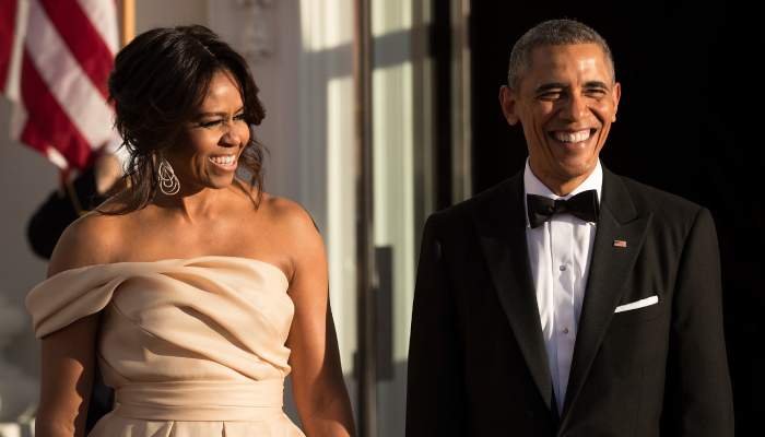 Barack and Michelle Obama gush over each other as they celebrate 34 years of marriage