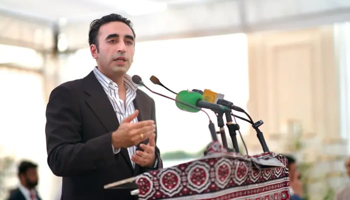 چیئرمین پیپلزپارٹی بلاول بھٹو---فائل فوٹو