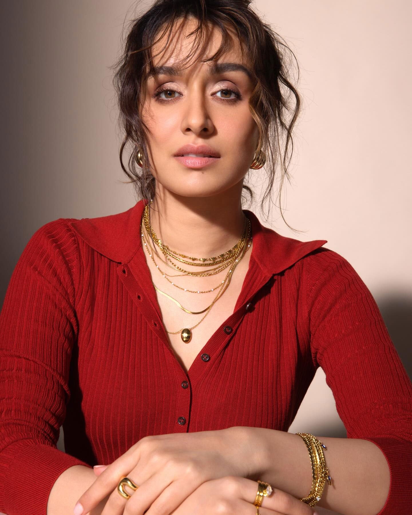Shraddha Kapoor can’t stop wearing cherry red – and we know why