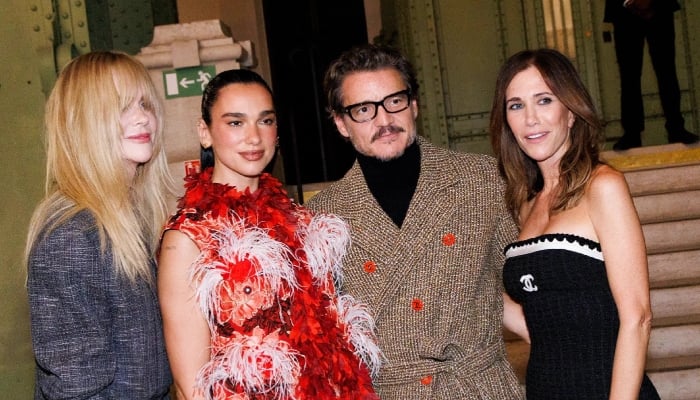 Dua Lipa, Kristen Wiig, Pedro Pascal stun at Chanel show with viral Nicole Kidman trend