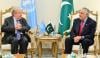 اسحاق ڈار کا انتونیو گوتریس کی موجودگی میں افغانستان سے متعلق بڑا مطالبہ