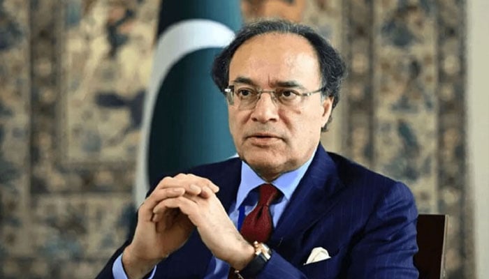وفاقی وزیرِ خزانہ محمد اورنگزیب—فائل فوٹو